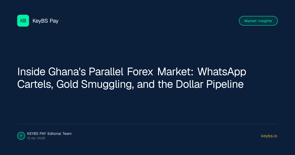 Inside Ghana's Parallel Forex Market: WhatsApp Cartels, Gold Smuggling, and the Dollar Pipeline