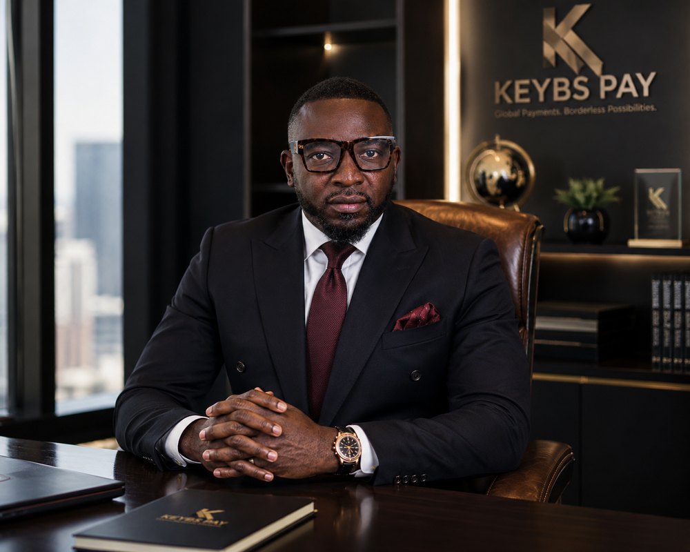 Patrick Mensah, Founder, CEO & Chairman of KeyBS Pay